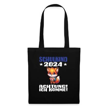 Inscription scolaire 2024 de l’école de la rentrée scolaire - Sac en tissu - noir - Devant