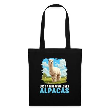 Alpaca Alpacas Alpaca - Tote Bag - black - Front