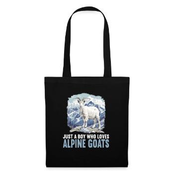 Alpine Goat Mountain Goats Mountain Goat - Tote Bag - black - Front