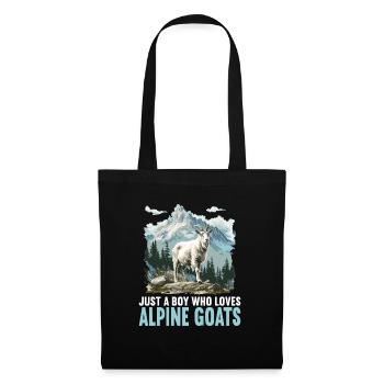 Alpine Goat Mountain Goats Mountain Goat - Tote Bag - black - Front