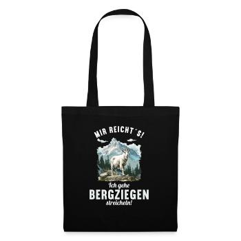 Alpine Goat Mountain Goats Mountain Goat - Tote Bag - black - Front