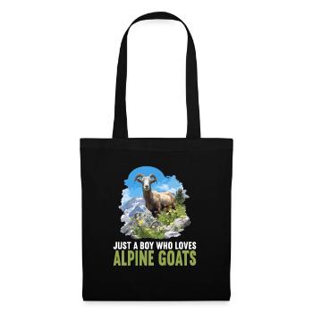 Alpine Goat Mountain Goats Mountain Goat - Tote Bag - black - Front