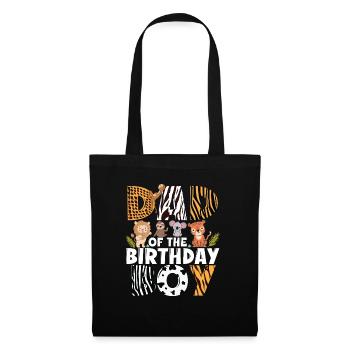 Papa Of The Wild One Birthday Zoo Theme Safari - Tote Bag - black - Front