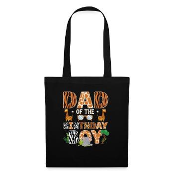 Papa Of The Wild One Birthday Zoo Theme Safari - Tote Bag - black - Front