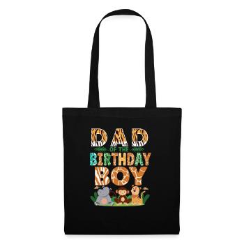 Papa Of The Wild One Birthday Zoo Theme Safari - Tote Bag - black - Front