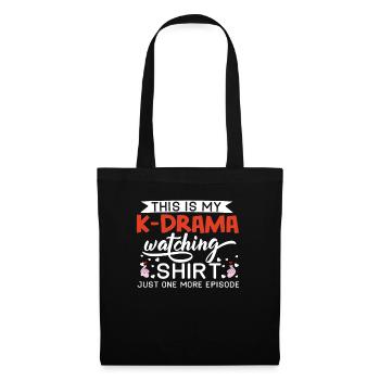 Korean Drama Merch K-Drama Lover Fan - Tote Bag - black - Front