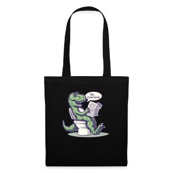 The Humor of Paleontology Dinosaurs - Tote Bag - black - Front