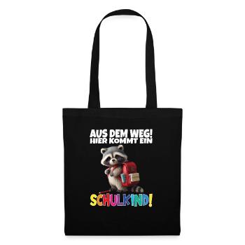 Inscription scolaire 2024 de l’école de la rentrée scolaire - Sac en tissu - noir - Devant