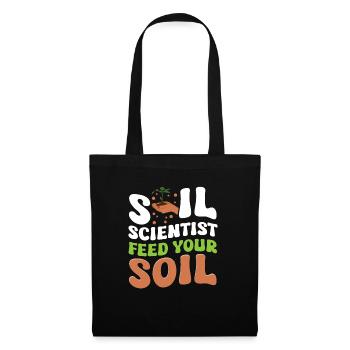 Cher scientifique agricole en science du sol, - Sac en tissu - noir - Devant