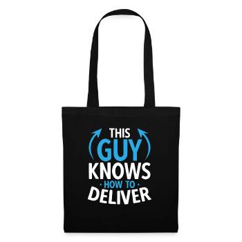 Supplier Package Delivery - Tote Bag - black - Front