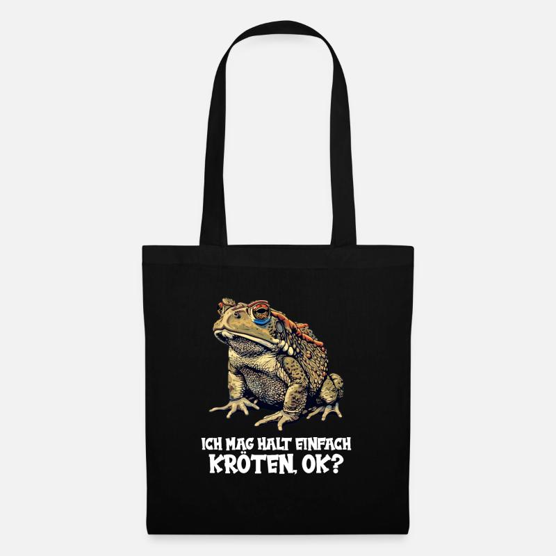 Crapaud crapaud crapaud - Sac en tissu - noir