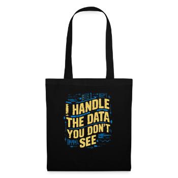 Programmeur logiciel de programmation backend - Sac en tissu - noir - Devant