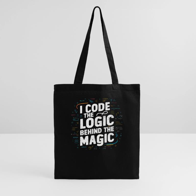 Backend-Entwickler Programmierung Softwareprogrammierer Stoffbeutel