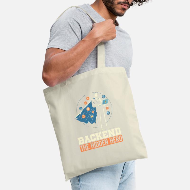 Backend-Entwickler Programmierung Softwareprogrammierer Stoffbeutel