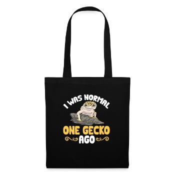 Leopard Gecko Reptile Pet Gecko - Tote Bag - black - Front