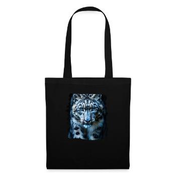Snow Leopard Schneeleoparden Schneeleopard - Tote Bag - black - Front
