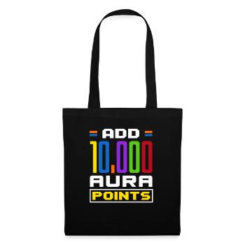 Add 10,000 Aura Points Trendy Viral - Tote Bag - black - Front