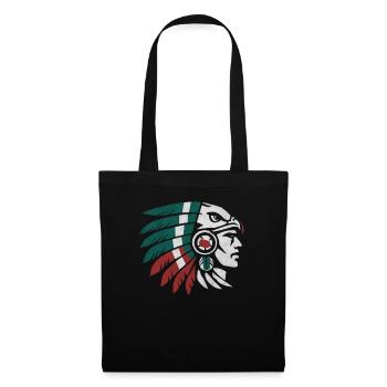 Aztec Warrior Indigenous Mexican Aztec Jaguar - Tote Bag - black - Front