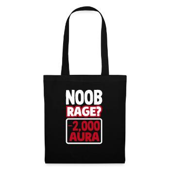 Noob Rage ? -Aura de 2000 - Sac en tissu - noir - Devant