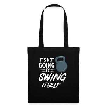 Kettlebell Workout Fitness Training - Tote Bag - black - Front