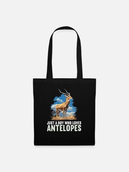Antelope Antilopen Antilope - Stoffbeutel - Schwarz
