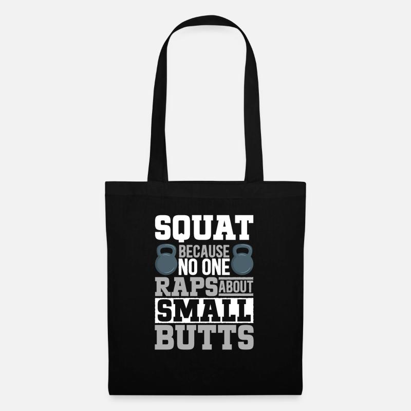 Kettlebell Workout Fitness Training - Stoffbeutel - Schwarz