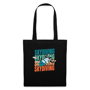 Parachutisme - Sac en tissu - noir - Devant