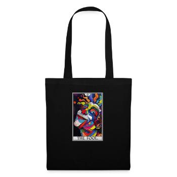 Tarot Cards Tarot Card The Fool The Fool - Tote Bag - black - Front