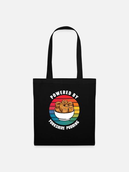 Yorkshire Pudding Geschenk - Stoffbeutel - Schwarz