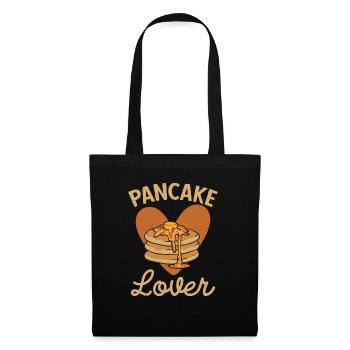Crêpes Petit-déjeuner Crêpes - Sac en tissu - noir - Devant