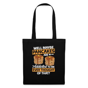 Pancake Breakfast Pancakes - Tote Bag - black - Front