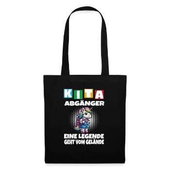 KITA Leavers School Child School Enrollment - Tote Bag - black - Front
