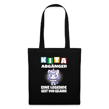 KITA Leavers School Child School Enrollment - Tote Bag - black - Front