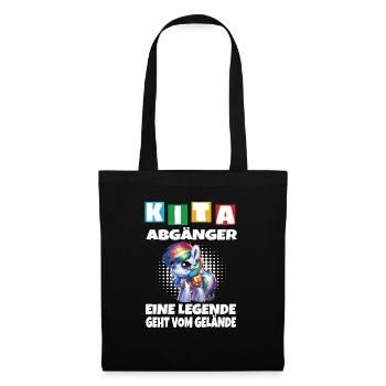 KITA Leavers School Child School Enrollment - Tote Bag - black - Front