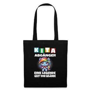 KITA Leavers School Child School Enrollment - Tote Bag - black - Front