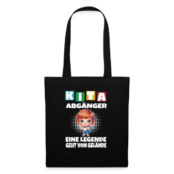 KITA Leavers School Child School Enrollment - Tote Bag - black - Front
