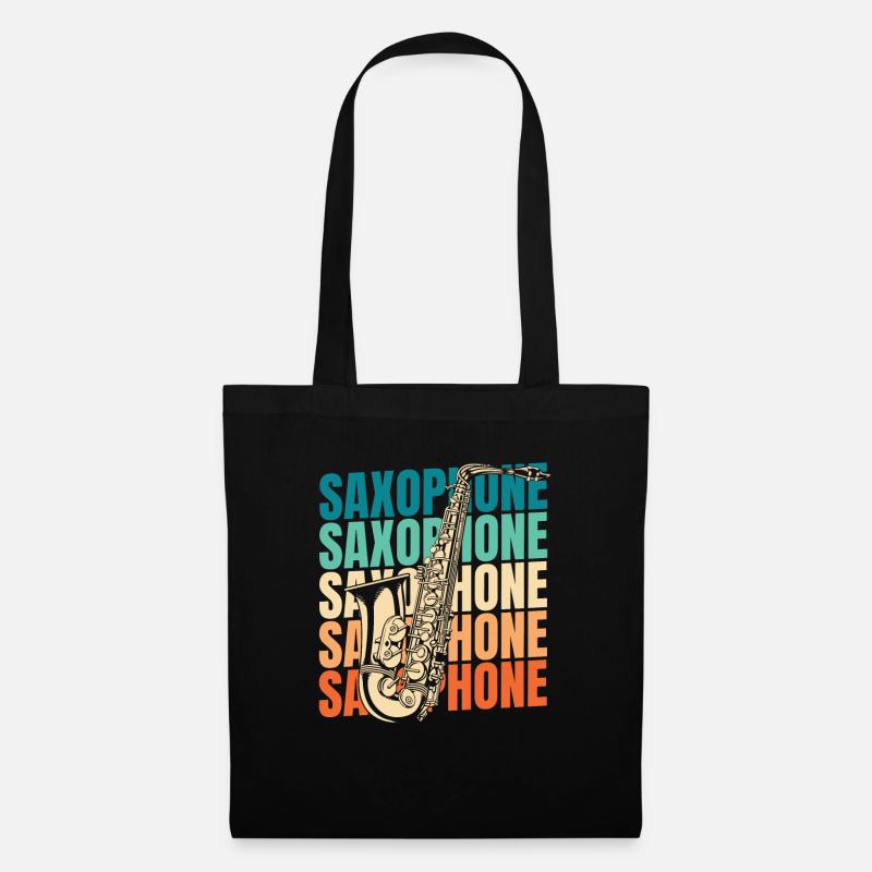 Saxophone Saxophone - Tote Bag - black