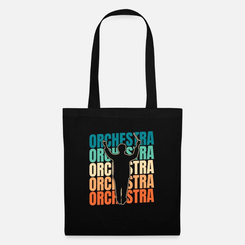 Orchester - Stoffbeutel - Schwarz