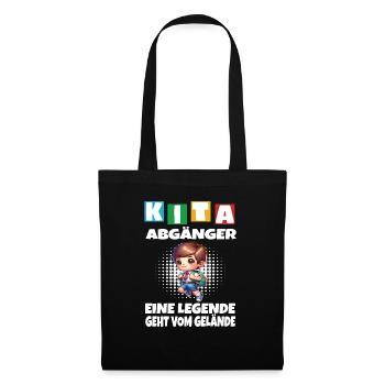 KITA Leavers School Child School Enrollment - Tote Bag - black - Front