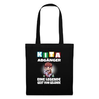 KITA Leavers School Child School Enrollment - Tote Bag - black - Front