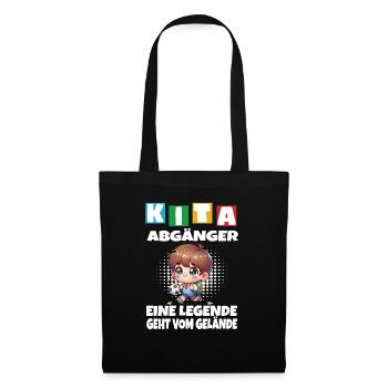KITA Leavers School Child School Enrollment - Tote Bag - black - Front