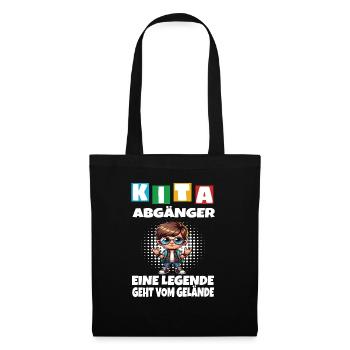 KITA Leavers School Child School Enrollment - Tote Bag - black - Front