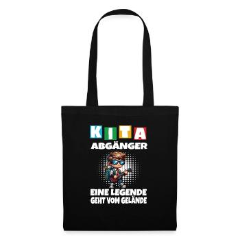 KITA Leavers School Child School Enrollment - Tote Bag - black - Front