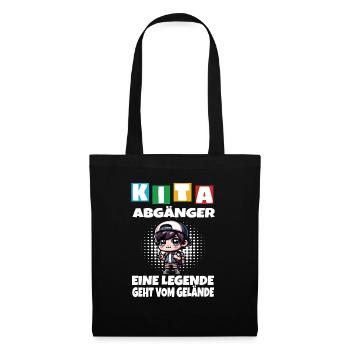 KITA Leavers School Enfant Inscription à l’école - Sac en tissu - noir - Devant