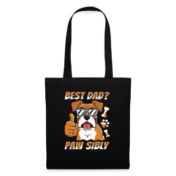 Boxer Dog German Boxer Father - Tote Bag - black - Front