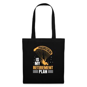 Paramotoring paramotoring - Tote Bag - black - Front