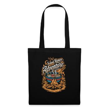 Camping Amateurs de Ramen - Sac en tissu - noir - Devant