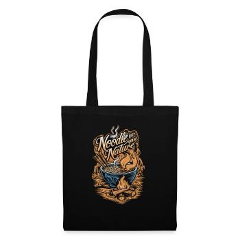 Camping Amateurs de Ramen - Sac en tissu - noir - Devant