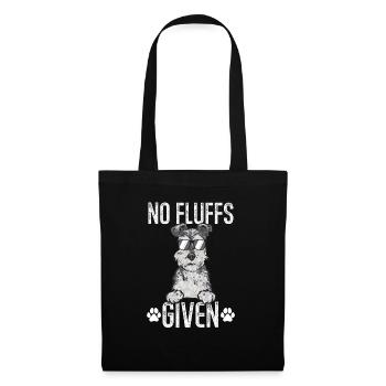 Schnauzer nain Chien Schnauzer - Sac en tissu - noir - Devant