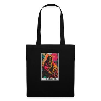 Tarot Cards Tarot Card The Hermit The Hermit - Tote Bag - black - Front